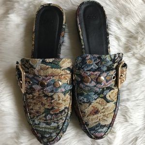 Asos Floral Loafers